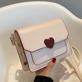 Women's Casual Crossbody Shoulder Bag Soft Leather Small Square Bag