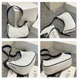 Pleated Style Shoulder Bag for Women