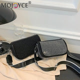 Diamond Rhinestones Shoulder Bag for Women, Small Crossbody Tote