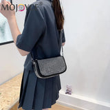 Diamond Rhinestones Shoulder Bag for Women, Small Crossbody Tote