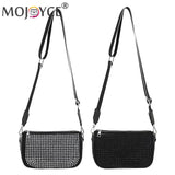 Diamond Rhinestones Shoulder Bag for Women, Small Crossbody Tote