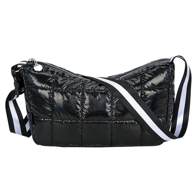 Casual Down Cotton Women Shoulder Bag Large Capacity Tote