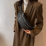 Casual Down Nylon Waist Bag Fanny Pack Female Belt Bag