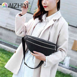 Casual Fanny Chest Bag Suede Waist Belt Pack Shoulder Crossbody Bag