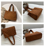 Casual Temperament Female Shoulder Bags Autumn Handbags Large Capacity Tote Bags