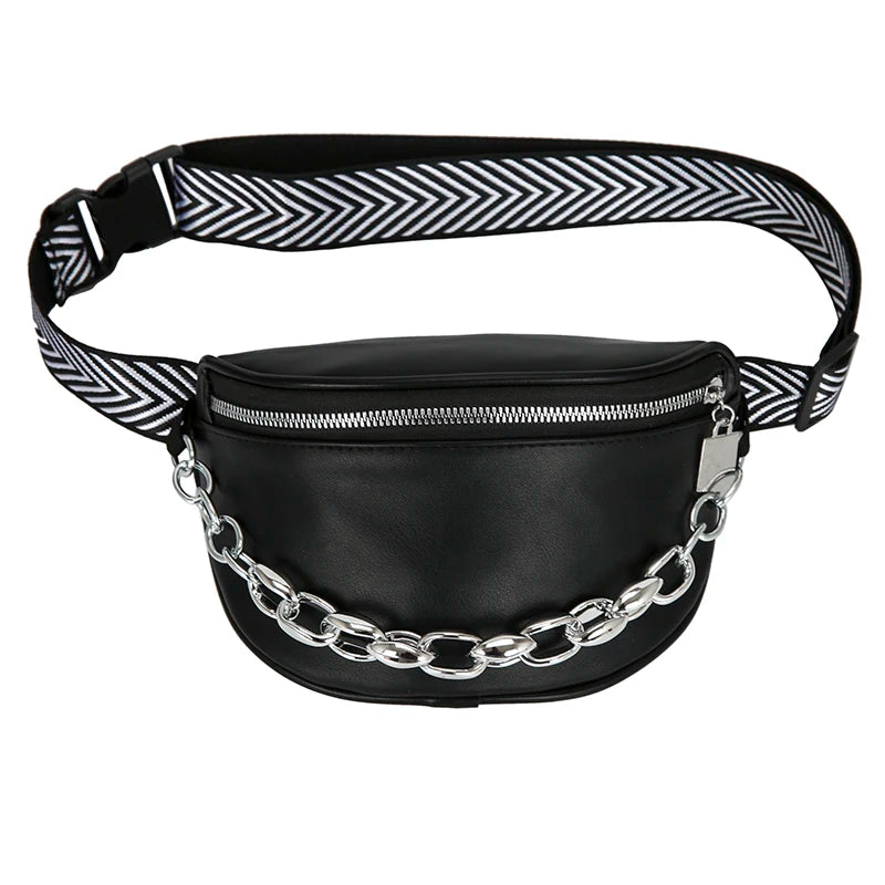 Casual Women's Wide Straps Saddle Crossbody Bag