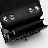 Casual Leather Chain Crossbody Bag for Women Shoulder Messenger Clutch