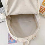Floral Prints Women Backpack Large Capacity School Bags Travel Backpack