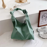 Casual Foldable Canvas Shopping Bag Eco Friendly Reusable Grocery Tote Handbag