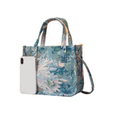 Monet Oil Painting Foldable Fabric Shopping Bag Eco Reusable Tote