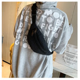 Casual Canvas Waist Bag Women Belt Bag Fanny Pack Hip Bag
