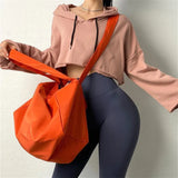 Women's Nylon Sling Shoulder Bag Large Capacity Crossbody Totes