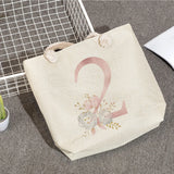 Casual Girl School Totebags For Women Thick Rope Shoulder Bag Travel Reusable