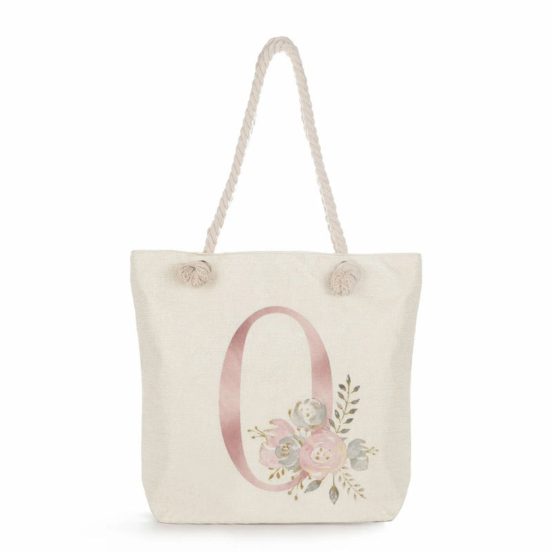 Casual Girl School Totebags For Women Thick Rope Shoulder Bag Travel Reusable