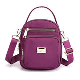 Summer Candy Nylon Shoulder Bag Lightweight Messenger Bag