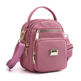 Summer Candy Nylon Shoulder Bag Lightweight Messenger Bag Female