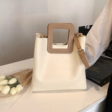 Casual Women's Big Tote Bag Leather Ladies Shoulder Handbag