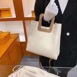 Casual Women's Big Tote Bag Leather Ladies Shoulder Handbag