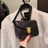 Casual Handbags Retro Bags Women Bag Business Messenger Bag Girls Small Square B