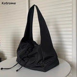 Casual Harajuku Shoulder Bags Women Crossbody Large Capacity Nylon Bag Couple