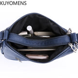 Casual Crossbody Bag for Women Soft PU Leather Shoulder Handbag Purses