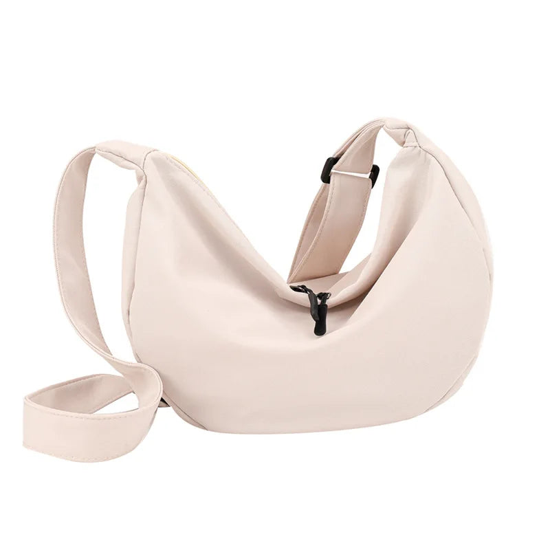 Casual Hobos Crossbody Bags Nylon Shoulder Messenger Canvas Tote Female Shopper