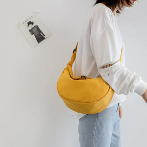 Casual Hobos Crossbody Bags Nylon Shoulder Messenger Canvas Tote Female Shopper
