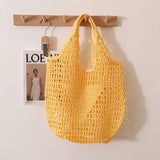 Casual Straw Women Handbags Woven Shoulder Bags Beach Hand Bag Tote Purses