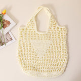 Casual Straw Women Handbags Woven Shoulder Bags Beach Hand Bag Tote Purses