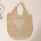 Casual Straw Women Handbags Woven Shoulder Bags Beach Hand Bag Tote Purses