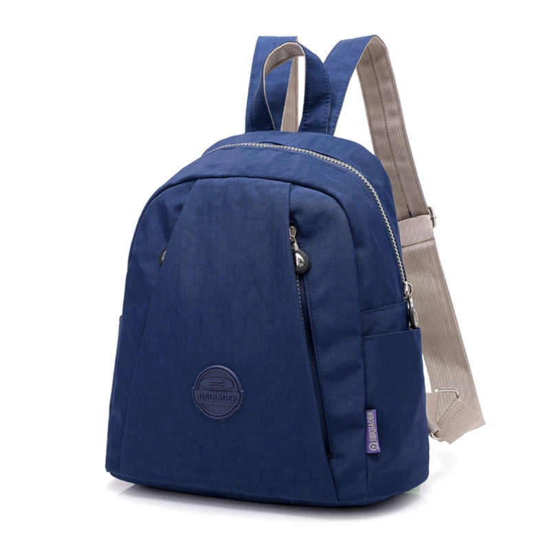 Casual Ladies Backpack Multifunction School Bag Outdoor Travel Pack