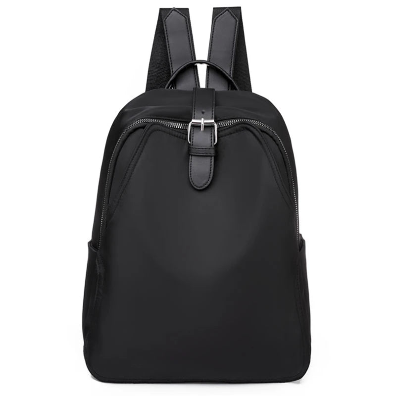 Casual Ladies Backpack Solid Outdoor Travel School Bag Waterproof