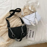 Casual Ladies Crossbody Bags Vintage Nylon Shoulder Bag Girls Handbag