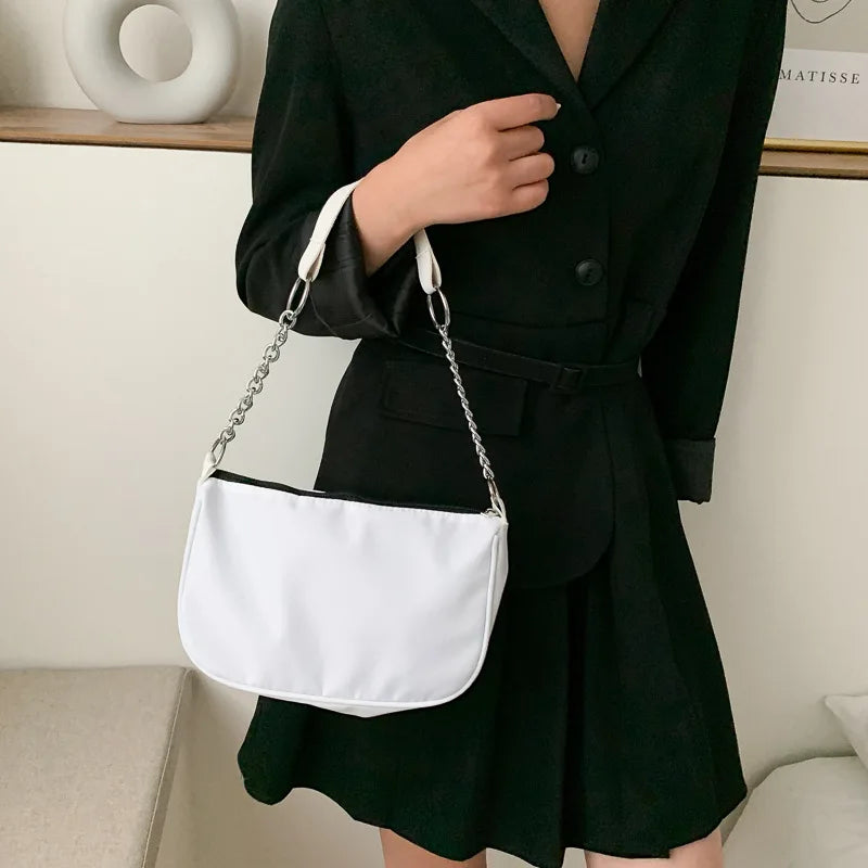 Casual Ladies Crossbody Bags Vintage Nylon Shoulder Bag Girls Handbag