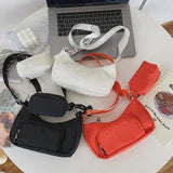 Casual Ladies Shoulder Bag Crossbody with Small Wallet Purses