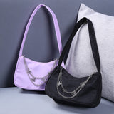Nylon Butterfly Chain Shoulder Bag Women Handbag