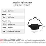 Casual Shoulder Bag Solid Women Waist Chest Bags Wallet Bolsos