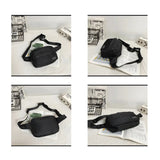 Casual Shoulder Bag Solid Women Waist Chest Bags Wallet Bolsos