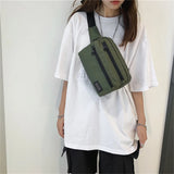 Casual Shoulder Bag Solid Women Waist Chest Bags Wallet Bolsos