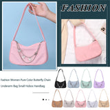 Casual Women's Butterfly Chain Underarm Bag