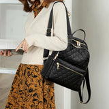 Women's Large Capacity Oxford Backpack Travel Pack Knapsack School Bag