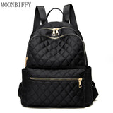 Women's Large Capacity Oxford Backpack Travel Pack Knapsack School Bag