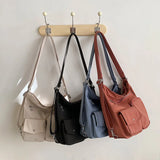 Casual Nylon Handbag Women Shoulder Crossbody Bag Travel Totes Backpack