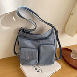 Casual Nylon Handbag Women Shoulder Crossbody Bag Travel Totes Backpack