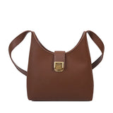 Retro Tote Women Handbags PU Leather Shoulder Bags Solid Purses