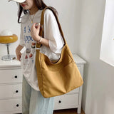 Casual Large Capacity Shopper Bag Women Shoulder Bag School Handbag