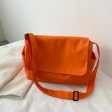 Casual Large Capacity Shopping Travel Bags Pure Zipper Shoulder Clutch Tote Bag