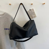 Women's Large Capacity Shoulder Bag Waterproof PU Leather
