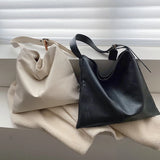 Large Capacity Tote Women Handbags PU Leather Shoulder Messenger Bags