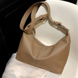 Soft Pu Leather Large Shoulder Bag for Women Crossbody Tote
